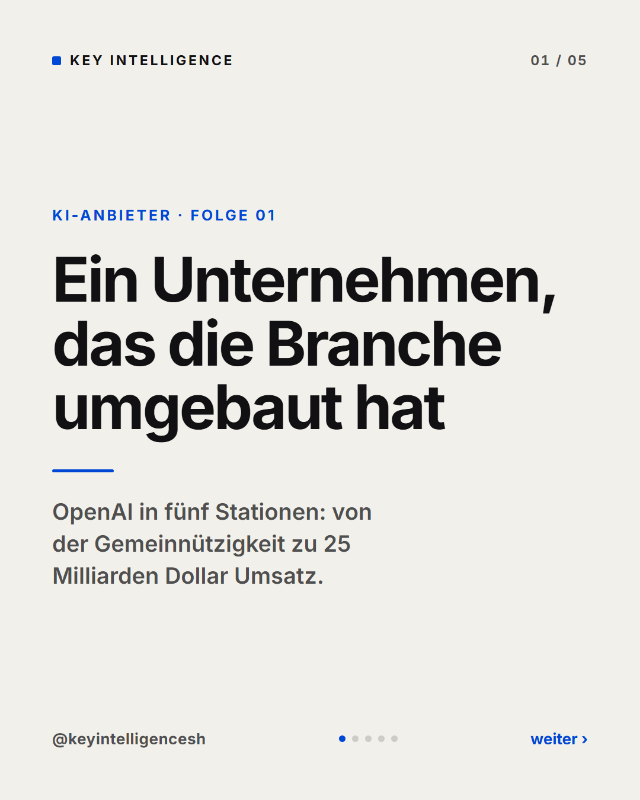 Beitragsbild: Das Unternehmen, das die Branche umgebaut hat