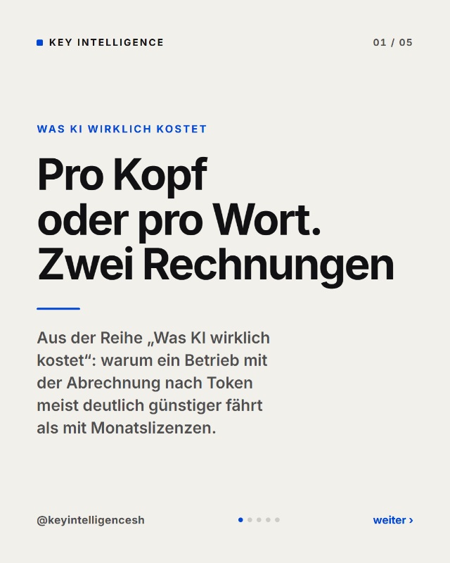 Beitragsbild: Pro Kopf oder pro Wort. Zwei Rechnungen